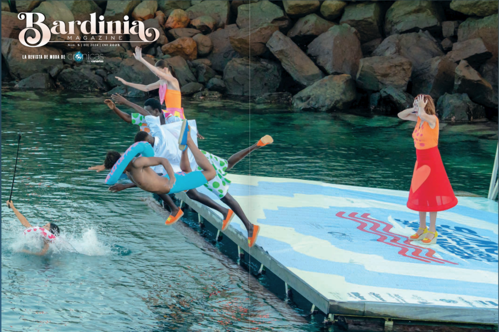 Portada de revista Bardinia magazin de Crónicas de Canarias 2025, Gran Canaria 2024