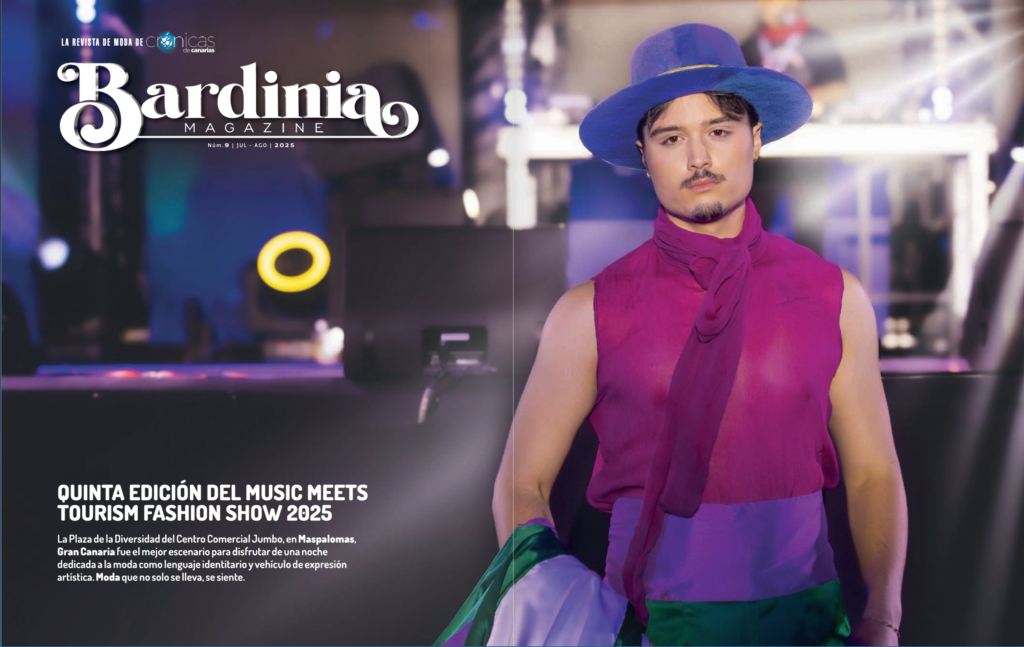 Portada de revista Bardinia magazin de Crónicas de Canarias 2025, Gran Canaria